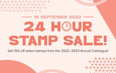 24 Hour Stamp Sale 15% off